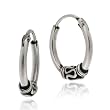 Silver Small Bali Hoops HOOP EARRINGS $1 NR