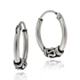 Silver Small Bali Hoops HOOP EARRINGS $1 NR