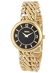 Versus by Versace Womens SGF050013 Acapulco Gold Ion-Plated Stainless Steel Chain Bracelet Watch