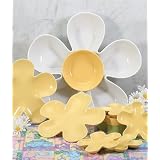 BIA Cordon Bleu White Daisy with Yellow Dip Bowl, Gift Boxed by BIA Cordon Bleu