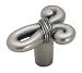 Amerock BP19250-WN Cyprus 1-5/8-Inch Long by 1-1/4-Inch Wide Knot-Shaped Knob, Weathered Nickel