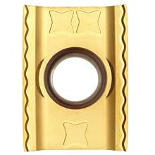 Sandvik Coromant LONG EDGE CUTTER  Carbide Milling Insert, LDHT Style, Rectangular, GC1025 Grade, TiAlN Coating, LDHT190400ML,0.187" Thick, 0.008" Corner Radius (Pack of 10)