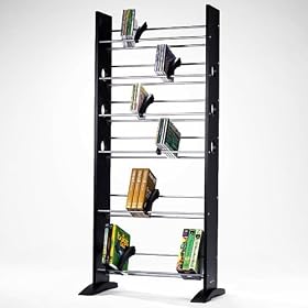 Adjustable Multi-Media Storage System - 6-Tier