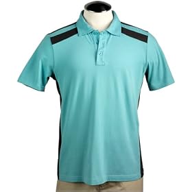 Fossil Shirt - Abbott Polo (Color: Aqua)