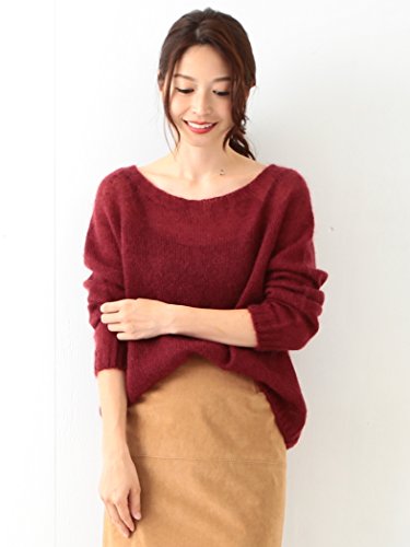 (デミルクスビームス) Demi-Luxe BEAMS / モヘヤ ボートネックプルオーバー 68150288878