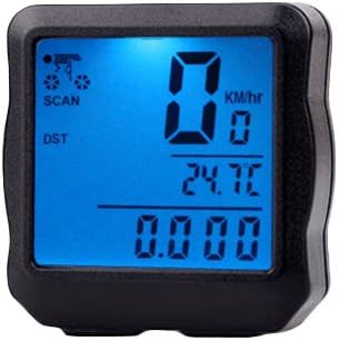 U9Q Waterproof Backlight Digital Bicycles Odometer Speedometer Clock Stopwatches