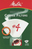 Melitta U S A Inc 624102 No. 4 Cone White Paper Filter