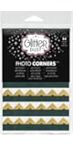 Therm O Web Glitter Photo Corners, Gold