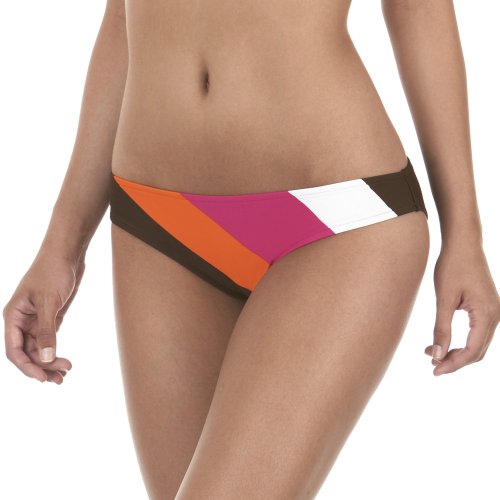 Xhilaration Twist Swim Bottoms - Brown