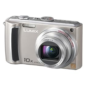 Panasonic DMC-TZ4 Silver Digital Camera 8.1MP Optical Zoom