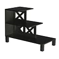 Tiered End Table - Black