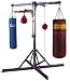 Balazs Universal Boxing Stand - 4-Station Heavy Bag, Speed Bag and Double-end Bag Stand