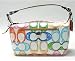 Coach Signature Scribble Top Handle Pouch Bag 40424