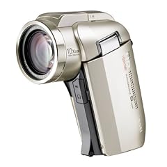 Sanyo Xacti VPC-HD2000EX Full HD-Camcorder (SD/SDHC-Card, 10-fach opt. Zoom, 8 Megapixel, 6,9 cm (2,7 Zoll) Display) silber
