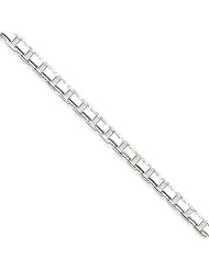 3.2mm, Sterling Silver, Polished Box Chain, 16 inch