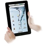 Easypix EasyPad 1000 25,9 cm (10,2 Zoll) TabletPC (1GHz, 256MB RAM, Touchscreen, Android 2.1, ) silber/schwarzvon "Easypix"