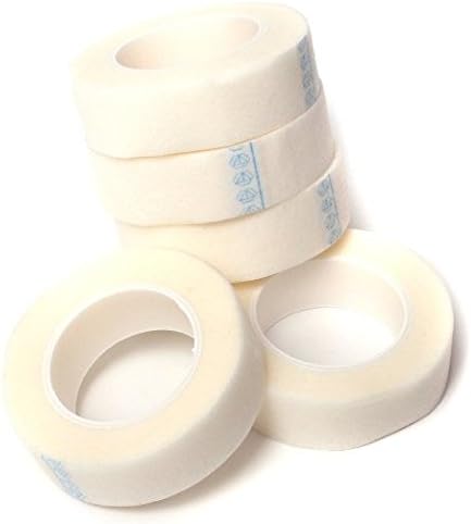 Kinodo 5 Rolls Medical Tape for Individual Eyelash Extension Supply