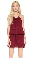 Crinkled Chiffon/Polyester/Silk/Spandex  Dress