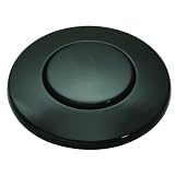 InsinkeratorSTC-BLKSinkTopButton,GlossyBlack