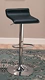 Modern Barstool (Set of 2) in Black Finish by Coaster Furniture