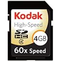 Kodak 4 GB High Speed Secure Digital Card, KSD4GBHSBNA060