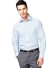 Collezione Pure Cotton Checked Shirt