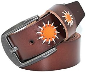 Rosing House Removable Buckle Genuine Leather Belt Mens Waistband(40"-54")