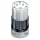 Leviton 5369-C 20 Amp, 125 Volt, Connector, Industrial Grade, Straight Blade, Grounding, Black-White