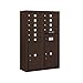 Salsbury Industries 3812D-10ZFU 4C Surface Mounted Horizontal Mailbox, Bronze
