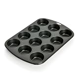 Kaiser 646206 Muffin World 12er Muffinform Standardgr&ouml;&szlig;e, 38 x 27 cm