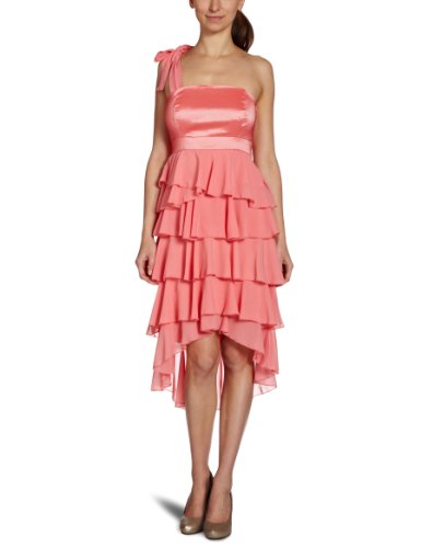 VILA CLOTHES Damen Kleid (knielang), 14007487 Tigato Dress, Gr. 34 (XS), Rosa (CORAL LUSH) Preisvergleich