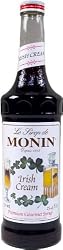 Monin Flavored Syrup, Irish Cream, 33.8-Ounce Plastic Bottles (Pack of 4)