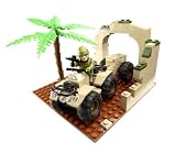 Character Building Army Quad Bike Mini Construction PlaysetIMAGE