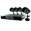 Defender SN300-4CH-001 User Friendly Web Ready DVR Security System with 4 Indoor/Outdoor Night Vision Surveillance Cameras (Black)