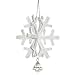 Kitchen & Housewares : Department 56 Glittered Snwflke Ornament, Large, Set of 6