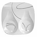 Corelle Coordinates Square spoon rest, 01237, Simple Lines