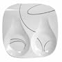 Corelle Coordinates Square spoon rest, 01237, Simple Lines