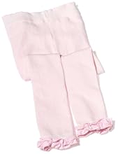 Country Kids Ruffle Rhumba Capri  Tights - Pink, 12-36 Months