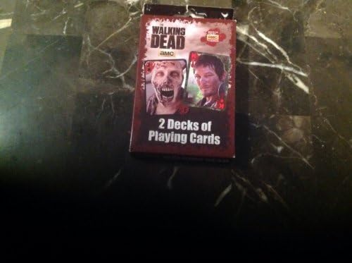 THE WALKING DEAD 2 decks of playing cards