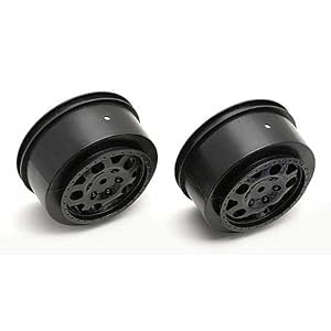 KMC Rear Wheel, Black: SC10 from Associated Electric Car Kits