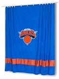 NBA New York Knicks Shower Curtain - Bright Blue (72 x 72