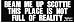 BEAM ME UP SCOTTIE THIS PLACE IS NOT FULL OF REALITY bumper sticker