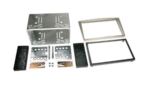 RT Doppel DIN Blende Komplett-Set Opel Corsa 2006 --> 06- champagner