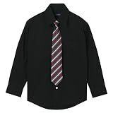 Boys' Cherokee® Shirt And Tie Set - Black