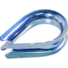 SeaSense ROPE THIMBLE 3 8 S.S. 50011389 (Image for Reference) by