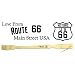 These souvenir backscratchers commemorate the historic Route 66 highway that runs for 2,450 miles through 8 states on its way from Chicago to LA. A great, useful souvenir for any fan of The Mother Road. After all, who hasn't had an itch they can't scratch while on a long road trip? These Bamboo back scratchers are cut from mature Moso bamboo, and are very strong and sturdy. The handle is a comfortable hand filling 1 1/2" wide, not a skinny stick like you'll find on other back scratchers. The handles are also stiff, so the back scratcher won't bend away from your back when you're trying to scratch hard. Each is hand made, no two are identical. Our backscratchers are the best and last backscratchers you'll ever have to buy. That is, unless your friends and family like yours so much that they borrow yours. The design is simple but effective and very sturdy. In fact, if you ever manage to break one of these scratchers, we'll send you a free replacement as long as you cover the shipping charges. That's our no questions asked lifetime guarantee.