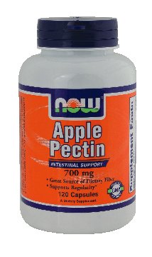 NOW Foods, APPLE PECTIN 700mg 120 CAPS ( Multi-Pack) On Sale