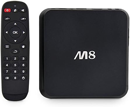 [2016 Latest TV Box] Android TV Box M8 Amlogic S802 Quad Core Full Loaded Android 4.4 Kitkat H.265 2GB Ram 8GB Rom Full HD 1080P 2.4G/5G Dual Wifi Support 4K Streaming Media Player