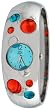 Q&Q Women's High Quality Colorful Onyx Bangle Watch #9153-202Y