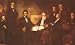 Abraham Lincoln (First Reading of the Emancipation Proclamation) Art Poster Print - 19x13